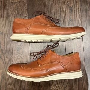 Men's Brown Leather Dress Shoes